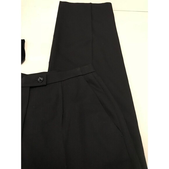 Escada Women's Pants Laurel Chocolate Brown 100% Wool Size Eu 34 US 6 NWT - Picture 7 of 7